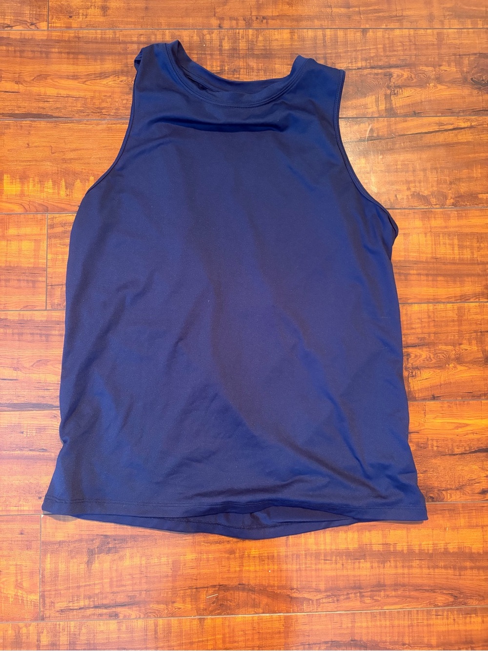 Fabletics Navy Blue Performance Tank Top | Size Medium